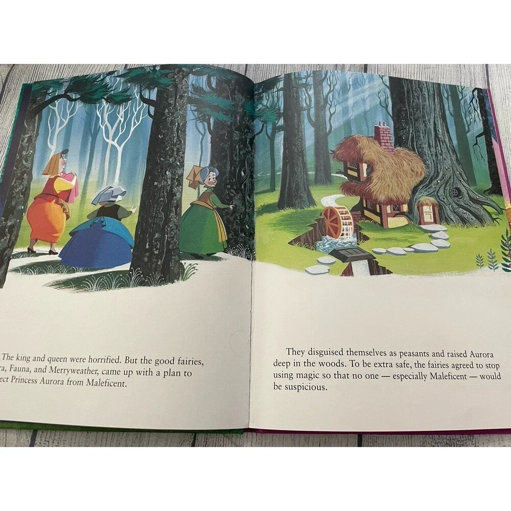 Vintage Disney Sleeping Beauty Children’s Hardcover Book, Storybook Favorite